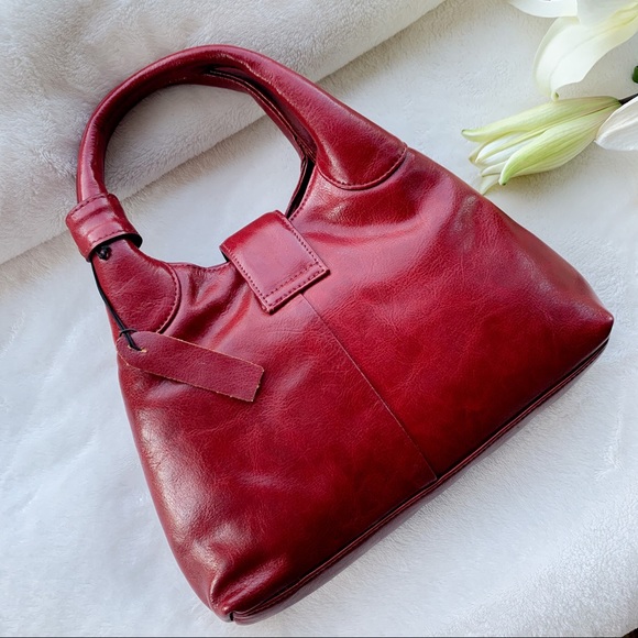 Wanlima Italian Style Handbag /Maroon - Picture 3 of 7